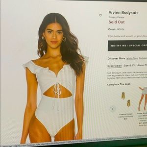Privacy Please Revolve bodysuit